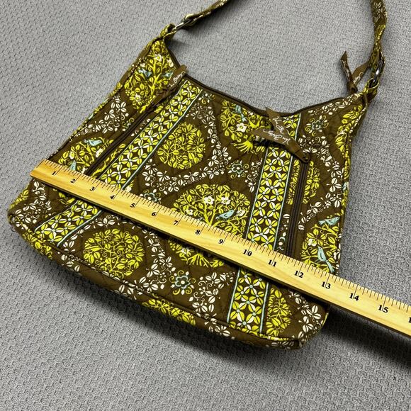 Vera Bradley Brown and Yellow Tote Bag - Picture 8 of 9